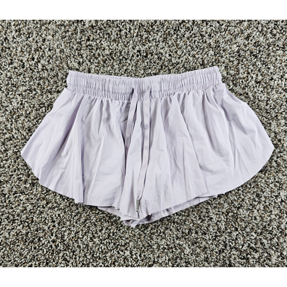 Liberty Pro Girls Sz M Athletic Shorts Lavender Purple Loose Fit Layered